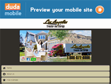 Tablet Screenshot of losangelestransfer.com